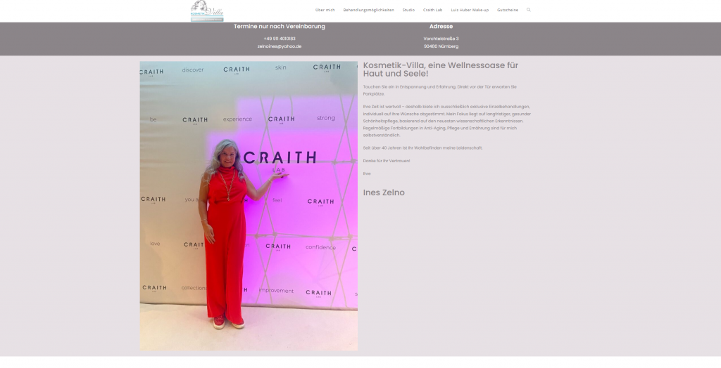 Website Kosmetikvilla
