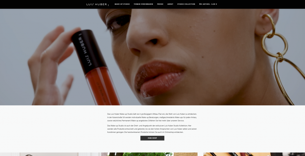 Website luishuber.com